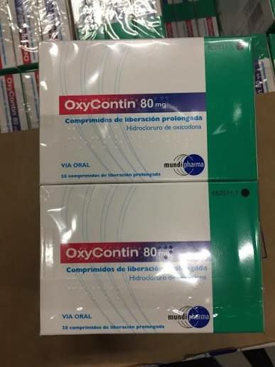 Oxycontin 80 mg disponible sin receta