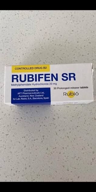 Consultar sobre cápsulas de Rubifen de 20 mg para el TDAH