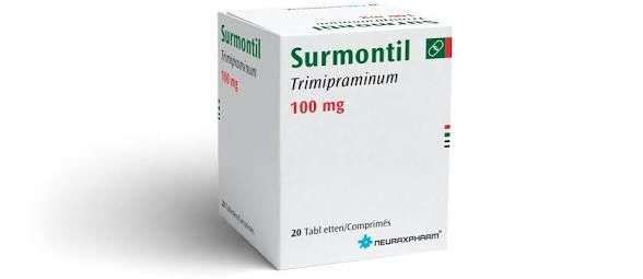 Surmontil 25 mg, 100 mg disponible sin receta