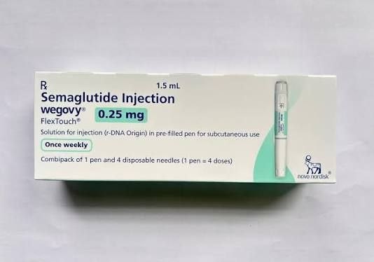 Inyección de Wegovy 2,5 mg a la venta sin receta